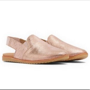 Sorel Ella Rose Leather Slingback Sandals